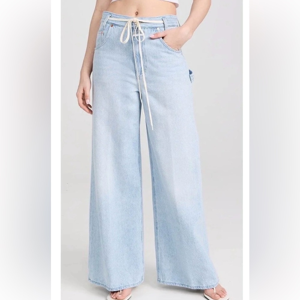 Closed Morus Jeans - size 23 Wide Leg (Raw hem)